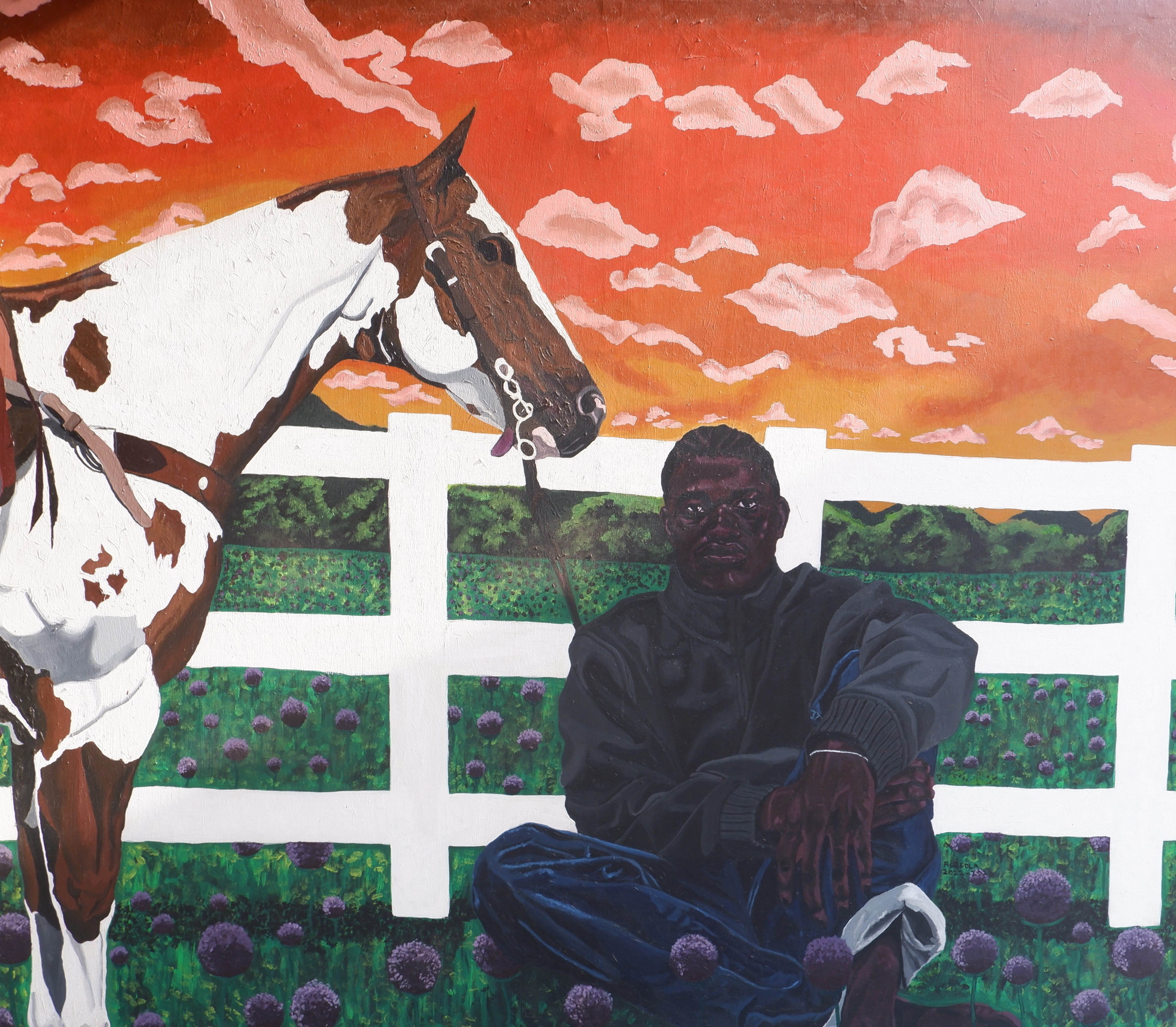 Companions at Dusk, 2023 — Abifola Abraham